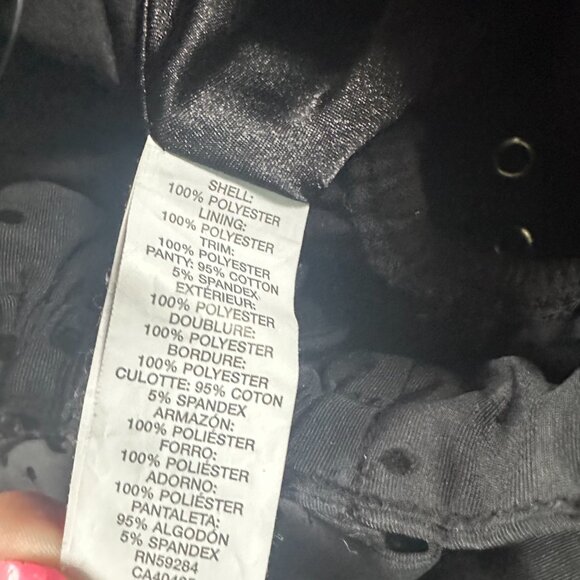 Like New Black Polka Dot Puff Skirt with Tie Belt Sz 18 mos - Picture 4 of 4